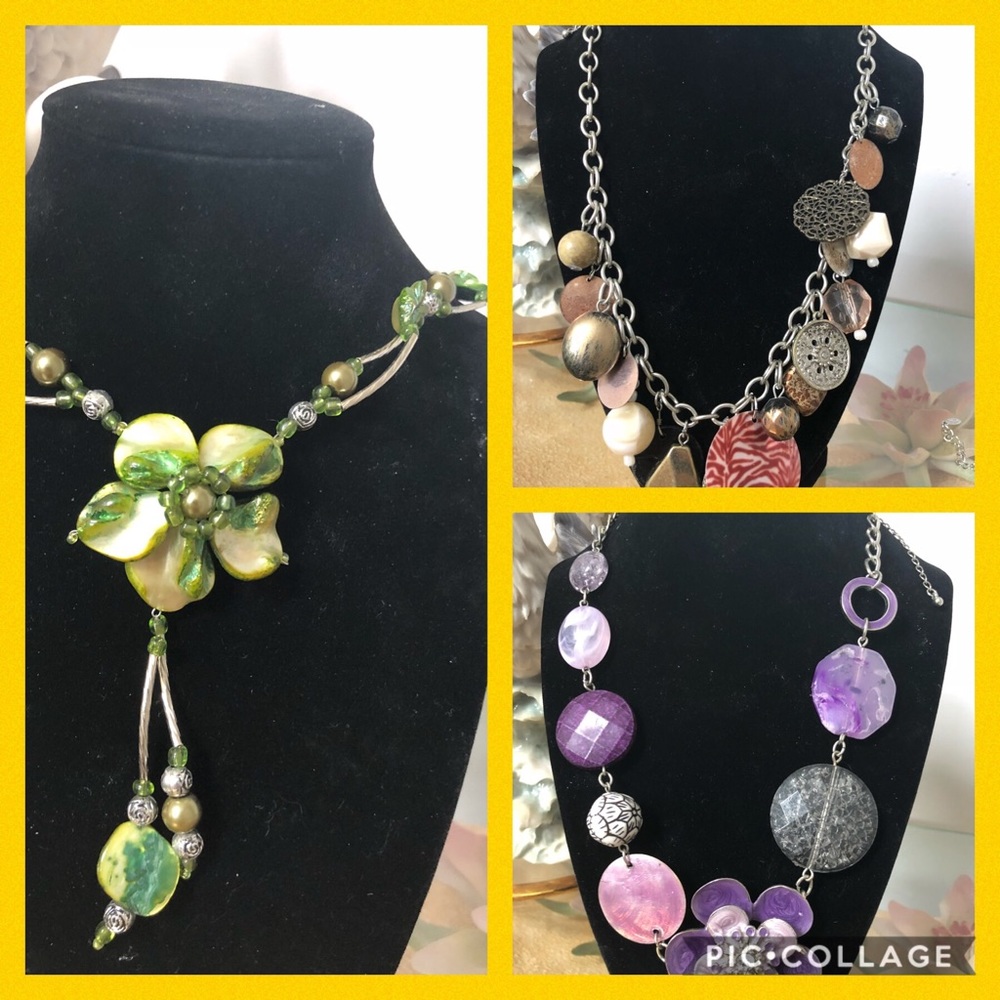 🔥🔥3 for 20 beautiful necklaces